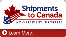 Shipments to Canada - Non-Resident Importers